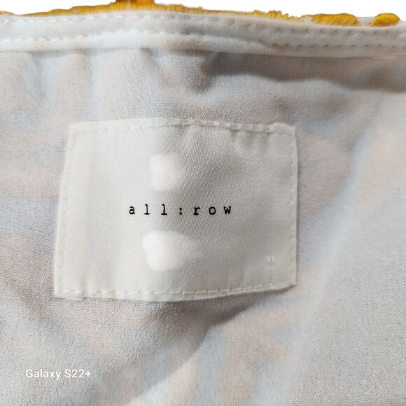 All: Row Shift Dress Wommens SZ Med Embroidered 60's COttagecore Boho Peasant - Picture 4 of 6